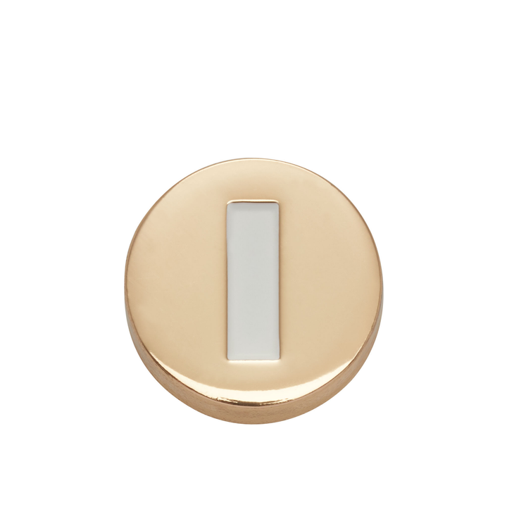 JIBBITZ™ GOLD LETTER I