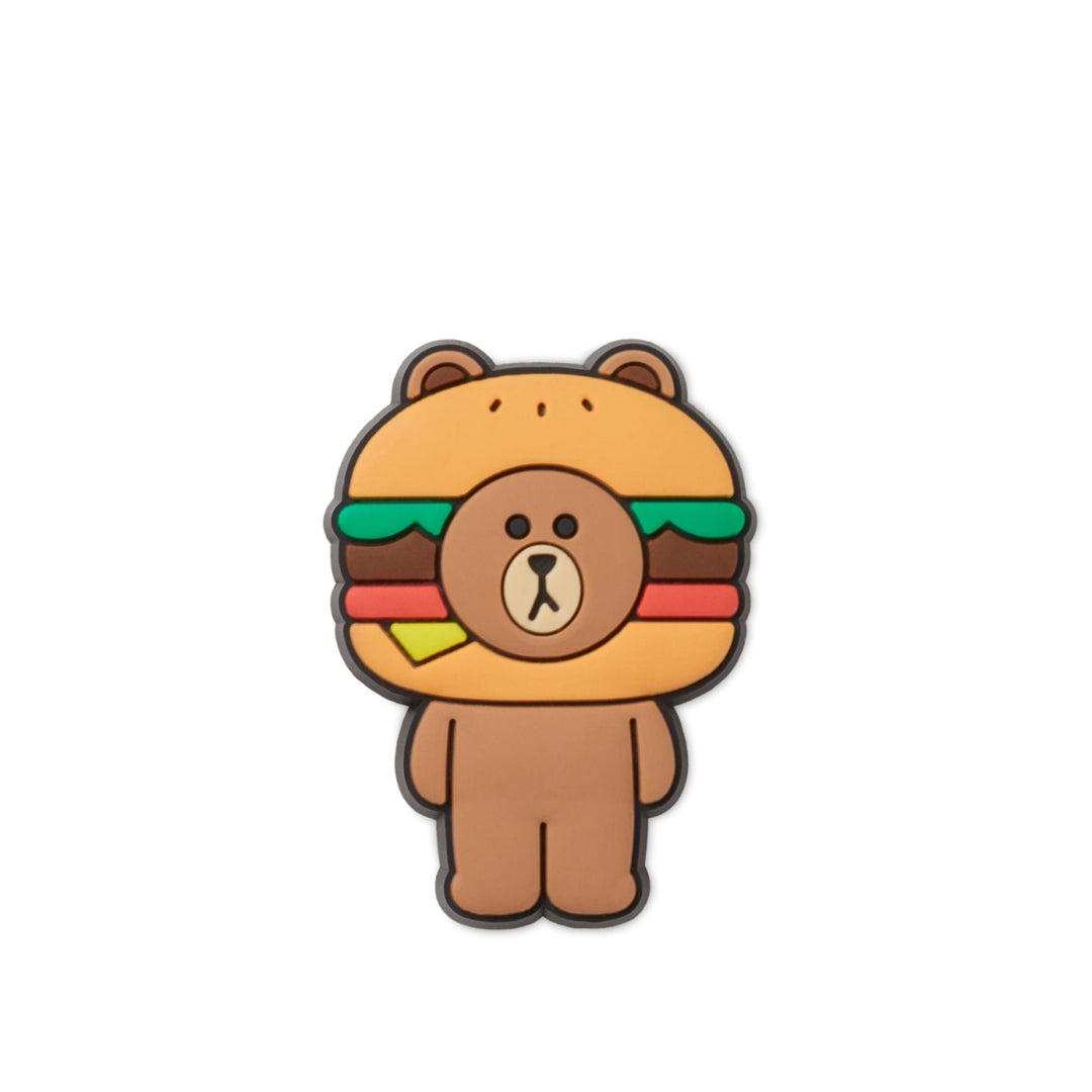 JIBBITZ™ LINE FRIENDS BROWN BURGER