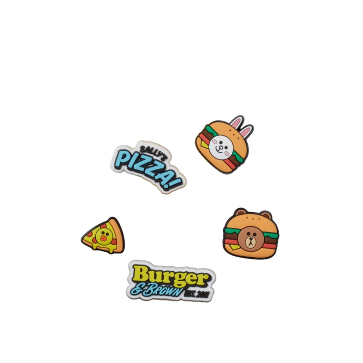 ตัวติดรองเท้า JIBBITZ™ LINE FRIENDS 5 PACK