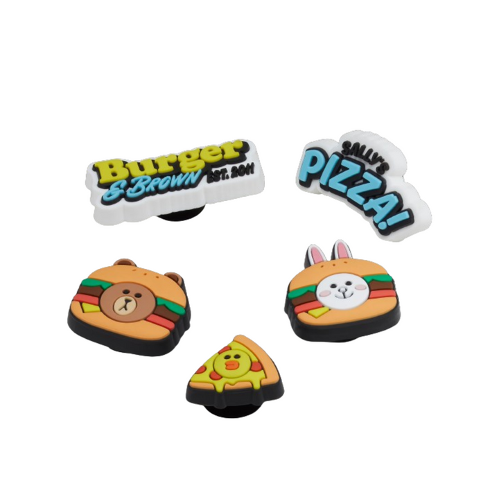 ตัวติดรองเท้า JIBBITZ™ LINE FRIENDS 5 PACK