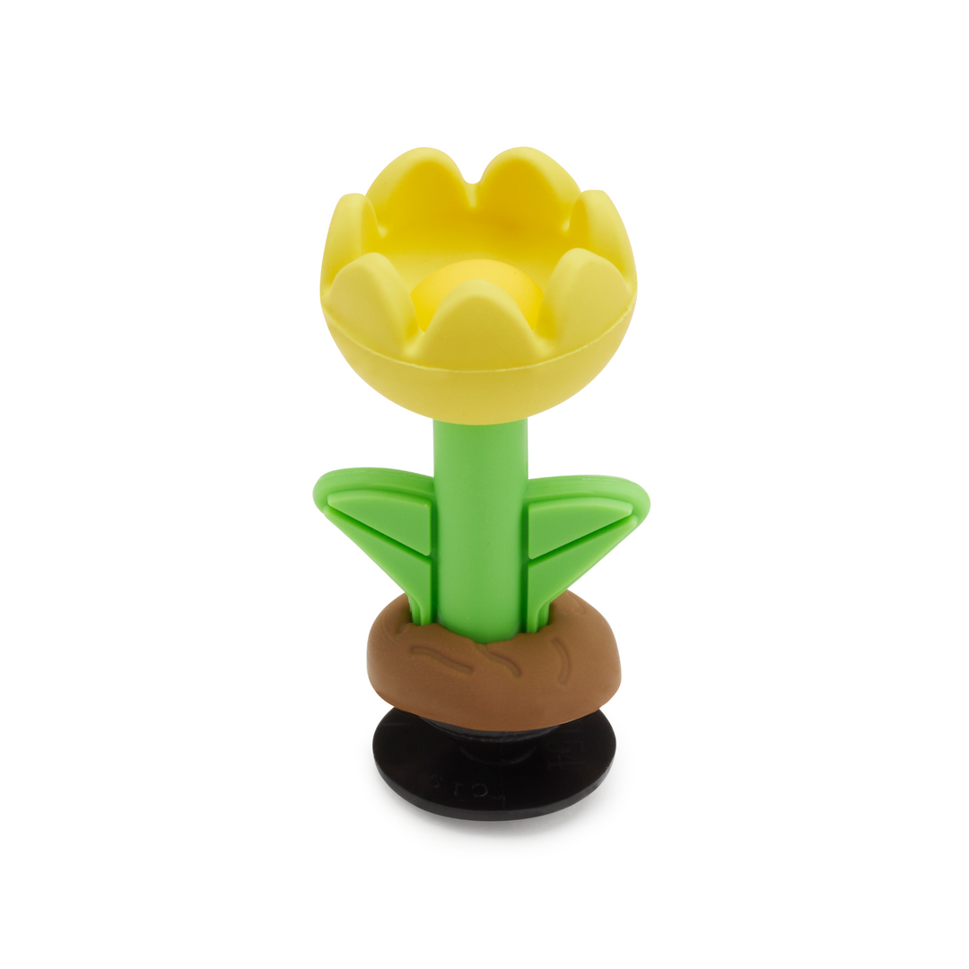 ตัวติดรองเท้า JIBBITZ™ YELLOW 3D FLOWER