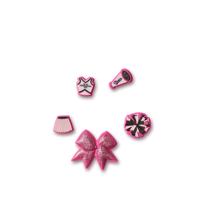 ตัวติดรองเท้า JIBBITZ™ CHEERLEADING 5 PACK