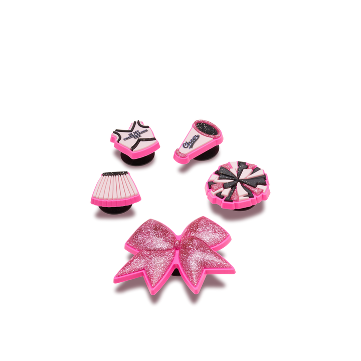 ตัวติดรองเท้า JIBBITZ™ CHEERLEADING 5 PACK