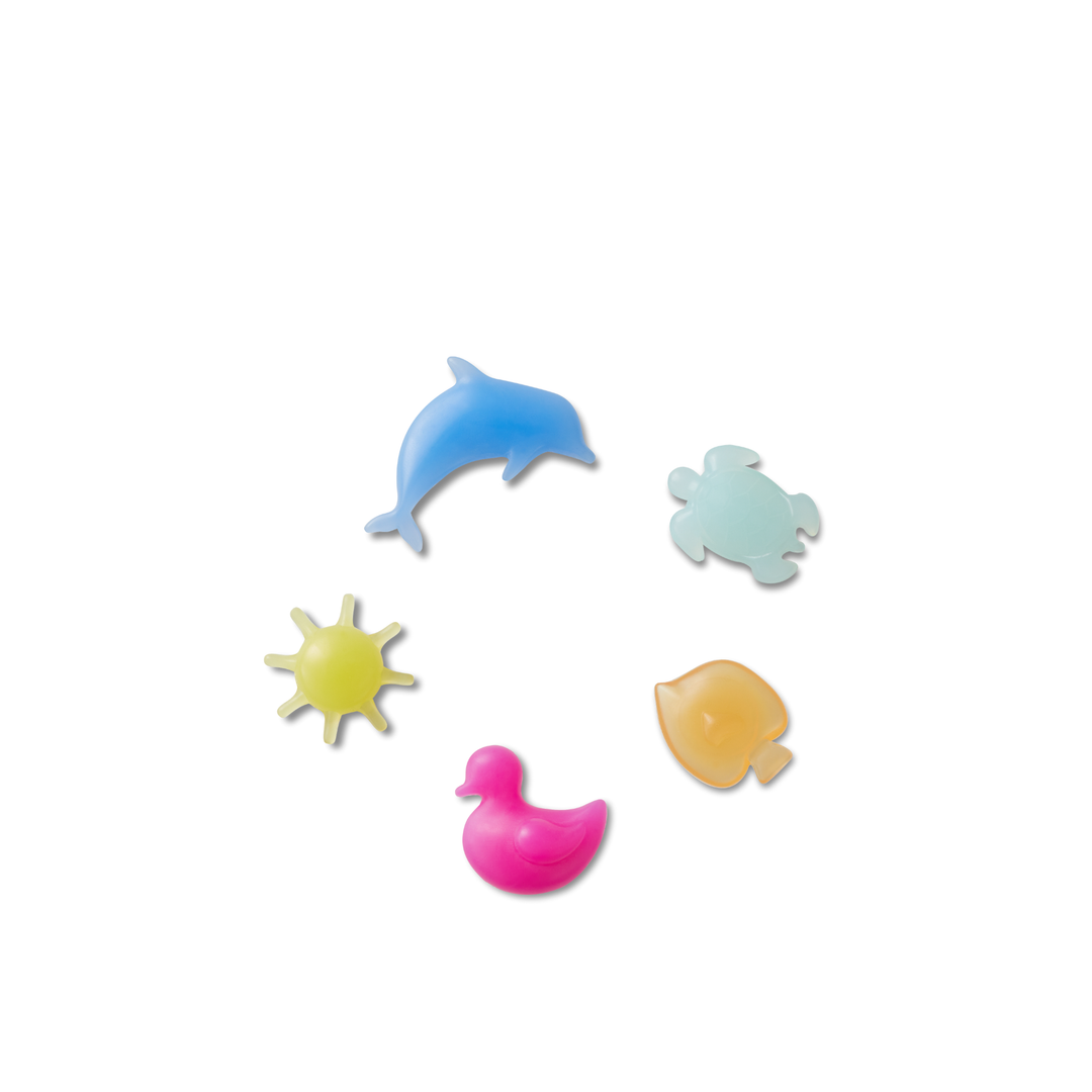 ตัวติดรองเท้า JIBBITZ™ SUMMER SHAPES 5 PACK