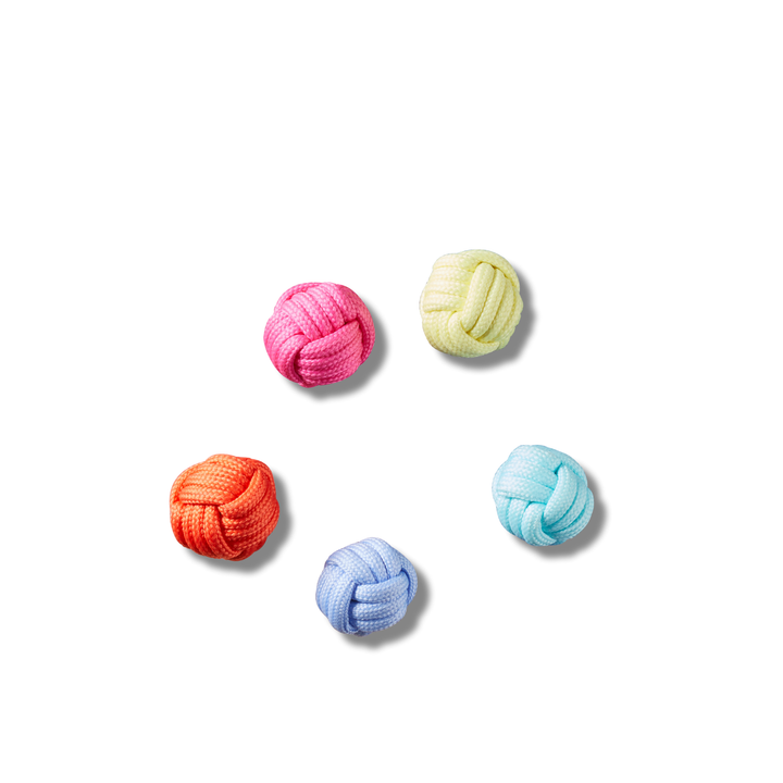 JIBBITZ™ NAUTICAL KNOTTED PUFF 5 PACK
