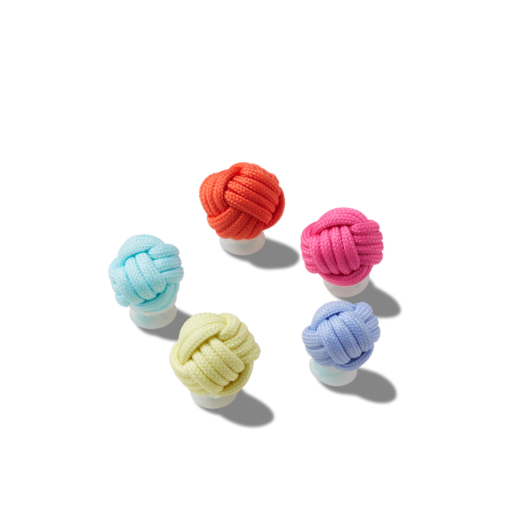 JIBBITZ™ NAUTICAL KNOTTED PUFF 5 PACK