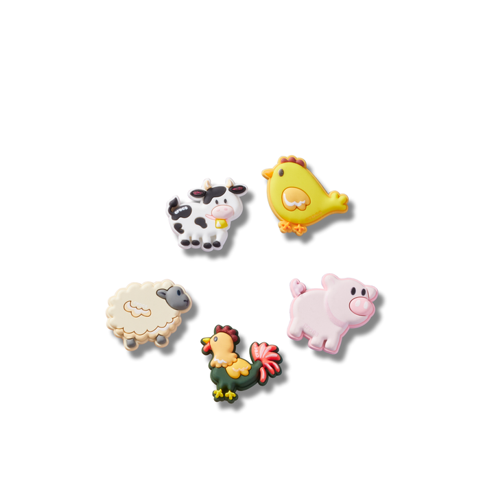JIBBITZ™ FARM FRIEND ANIMALS 5 PACK