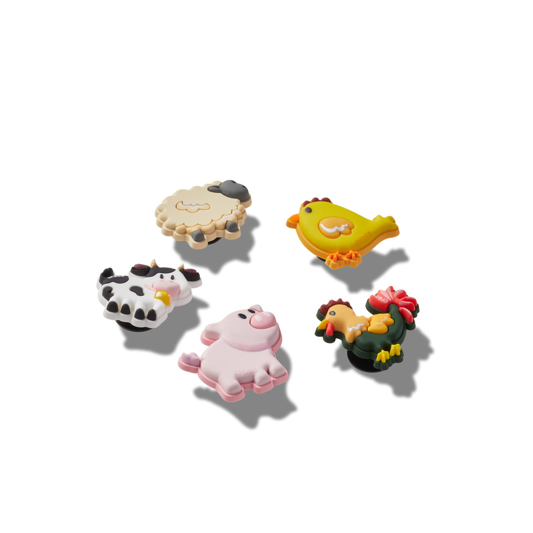 JIBBITZ™ FARM FRIEND ANIMALS 5 PACK
