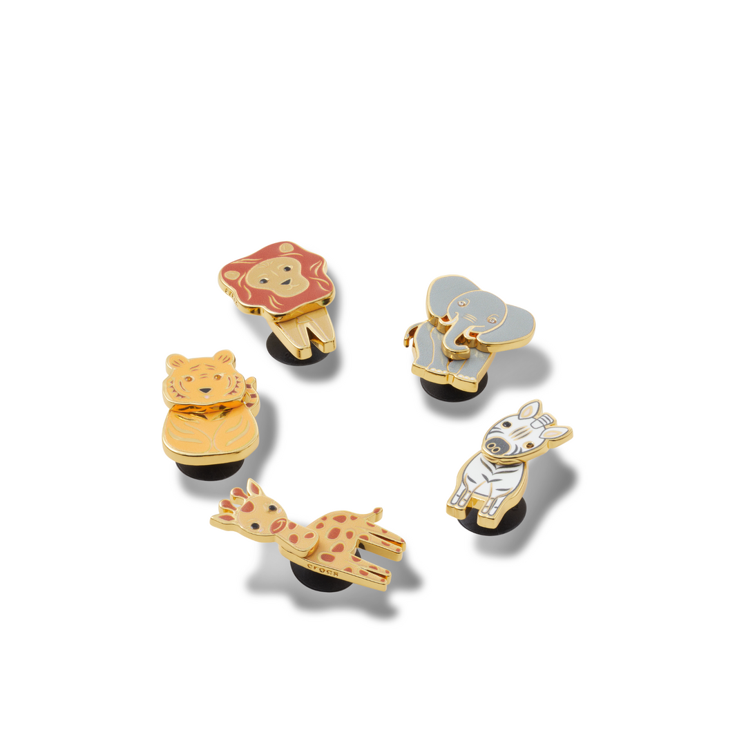 JIBBITZ™ ENAMEL SAFARI 5 PACK