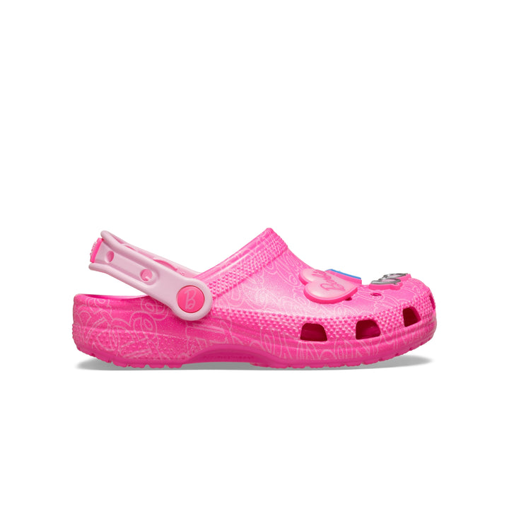 รองเท้าลำลองเด็ก KIDS' MATTEL PINK BARBIE CLASSIC CLOG