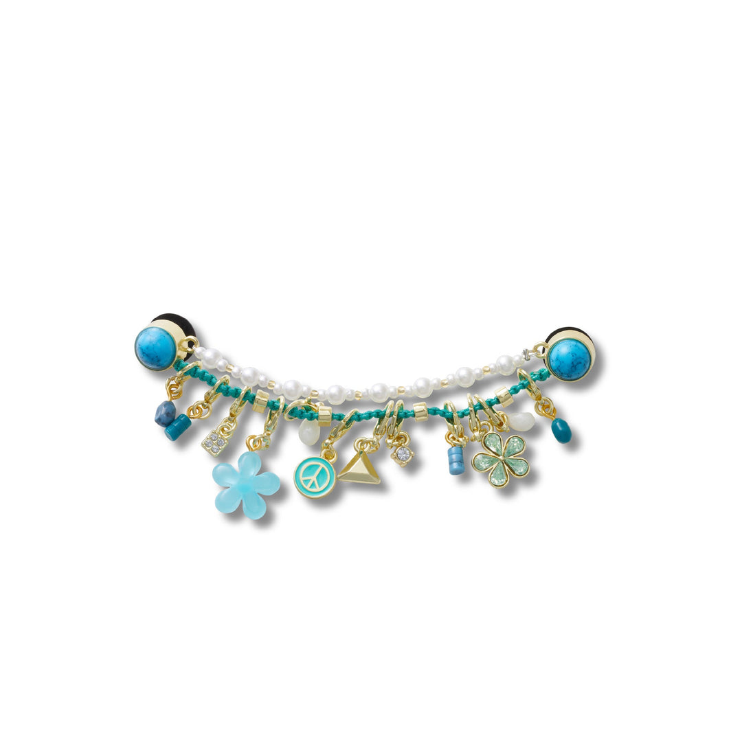 JIBBITZ™ BLUE ADJUSTABLE CHARM CHAIN