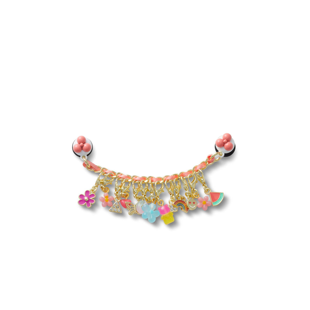 JIBBITZ™ PINK ADJUSTABLE CHARM CHAIN