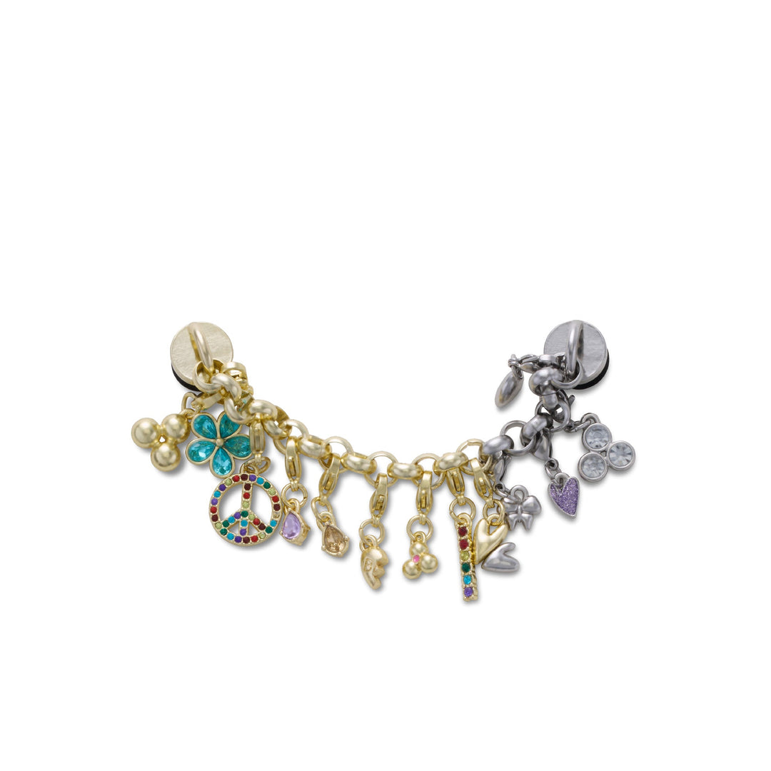 JIBBITZ™ GOLD SILVER ADJUST CHARM CHAIN