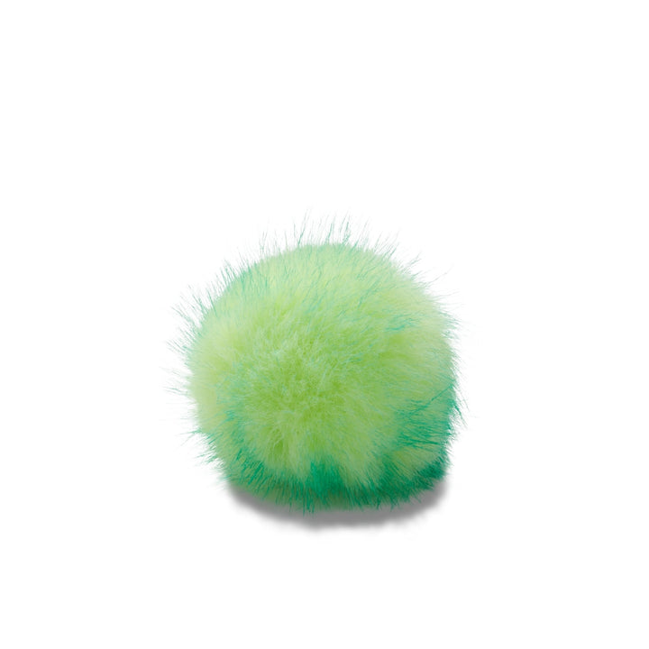 JIBBITZ™ GREEN LONG HAIR PUFF