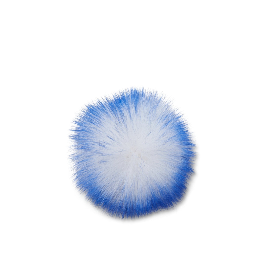 JIBBITZ™ BLUE LONG HAIR PUFF