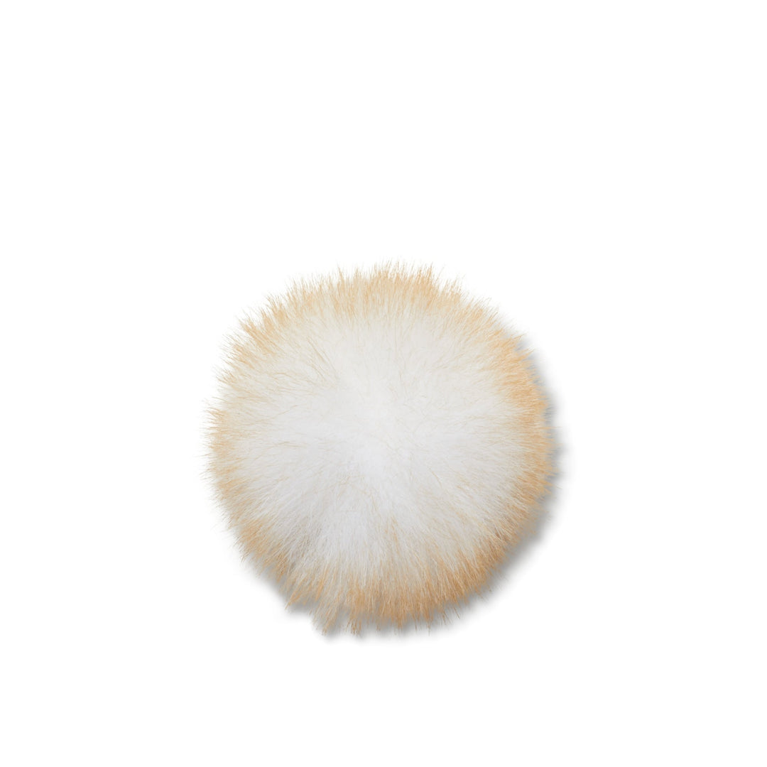 JIBBITZ™ TAN LONG HAIR PUFF