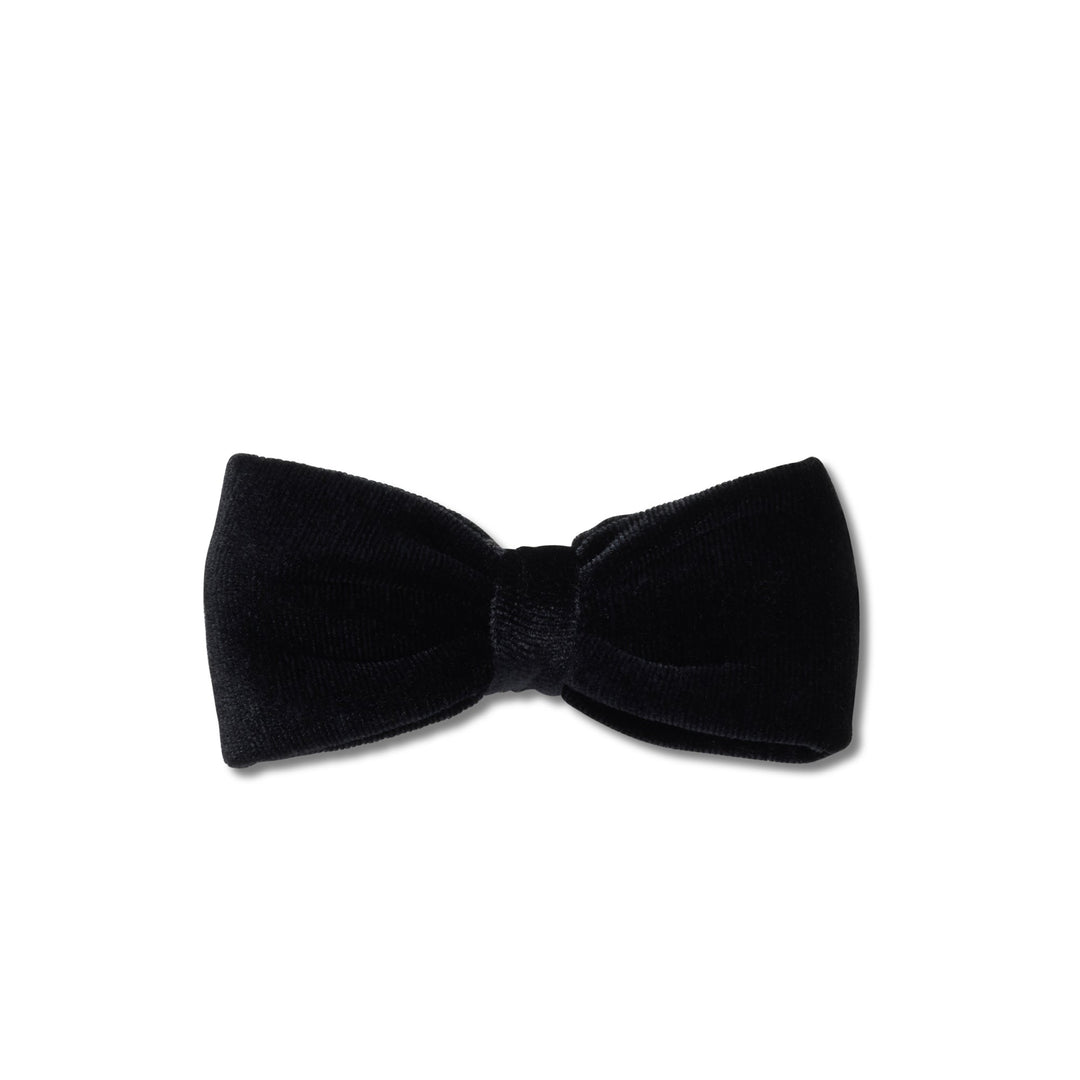 JIBBITZ™ LARGE BLACK VELVET BOW