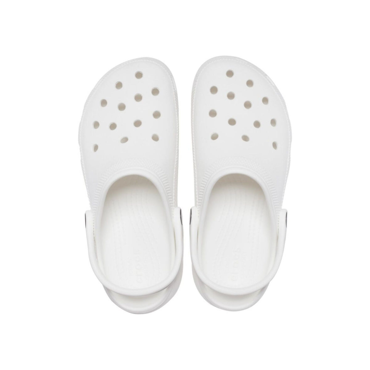 Withe Crocs WOMEN'S CLASSIC PLATFORM CLOG – Crocs Thailand