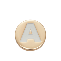 JIBBITZ™ GOLD LETTER A