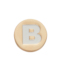 JIBBITZ™ GOLD LETTER B