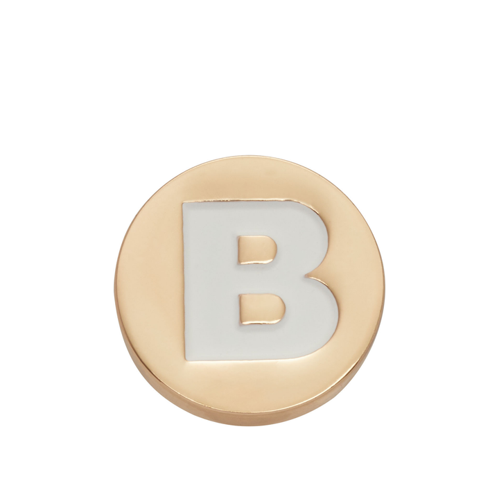 ตัวติดรองเท้า JIBBITZ™ GOLD LETTER B