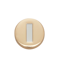 JIBBITZ™ GOLD LETTER I