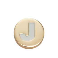 JIBBITZ™ GOLD LETTER J