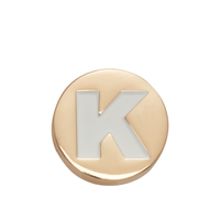 JIBBITZ™ GOLD LETTER K