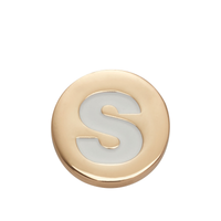 JIBBITZ™ GOLD LETTER S