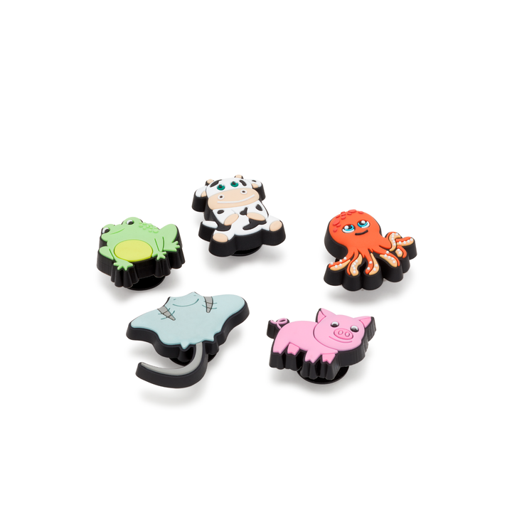 ตัวติดรองเท้า JIBBITZ™ CUTIE ANIMAL 5 PACK