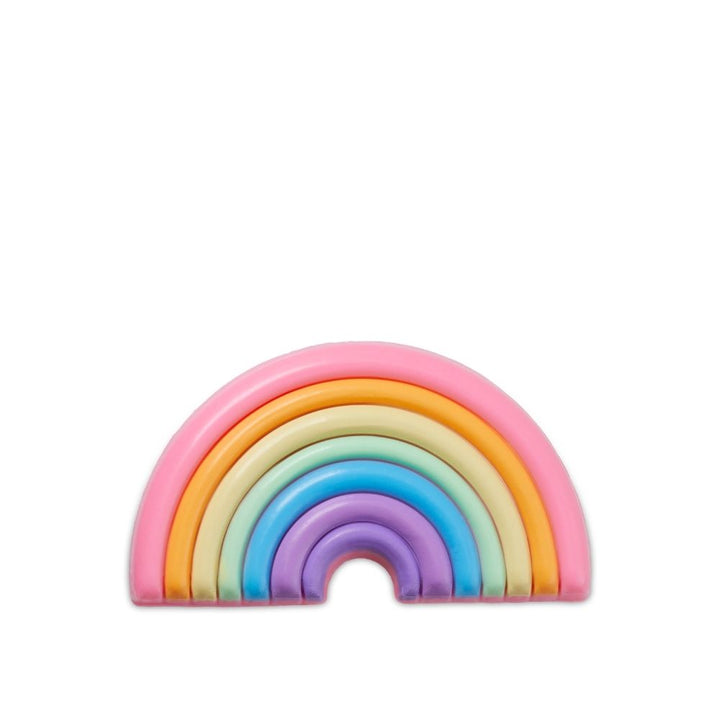 ตัวติดรองเท้า JIBBITZ™ PUFFY RAINBOW POOL FLOAT
