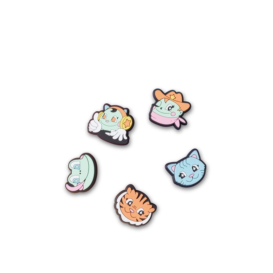 JIBBITZ KAWAII CARTOONS 5 PACK Crocs Thailand