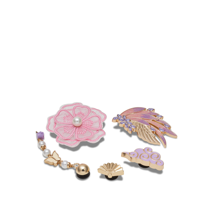 ตัวติดรองเท้า JIBBITZ™ PEARL AND FLORAL 5 PACK