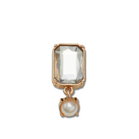 JIBBITZ™ GOLD PEARL DANGLE