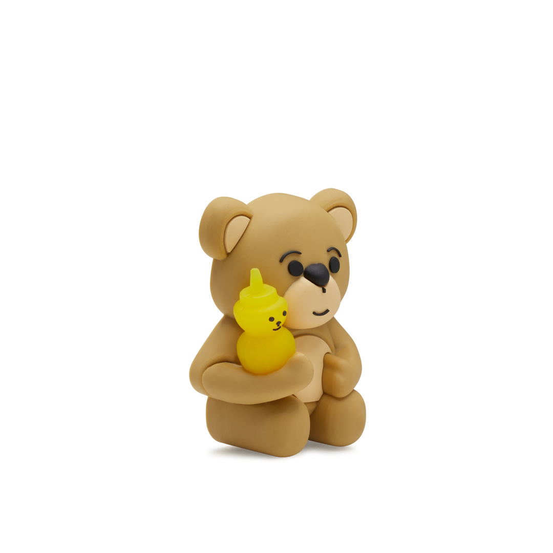 ตัวติดรองเท้า JIBBITZ™ BEAR HUGGING HONEY