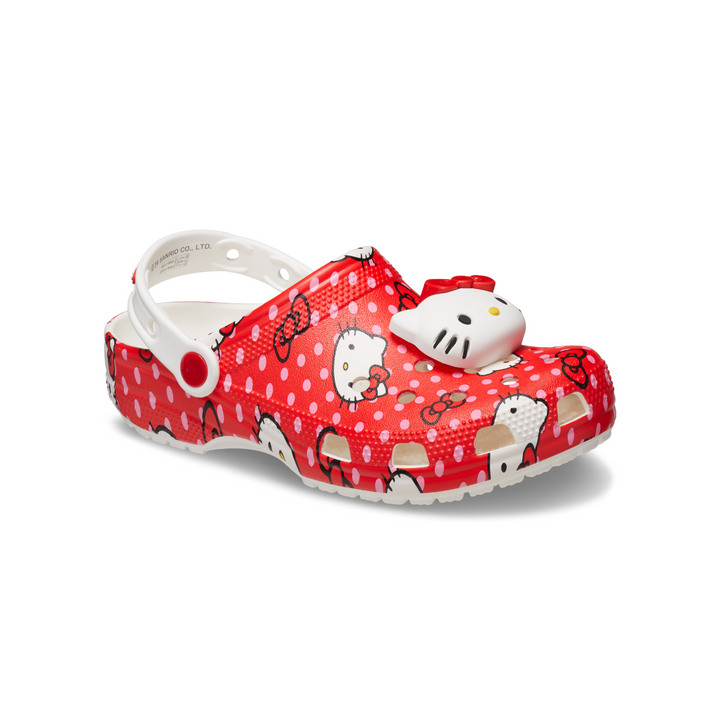 รองเท้าลำลองผู้ใหญ่ HELLO KITTY RED CLASSIC CLOG