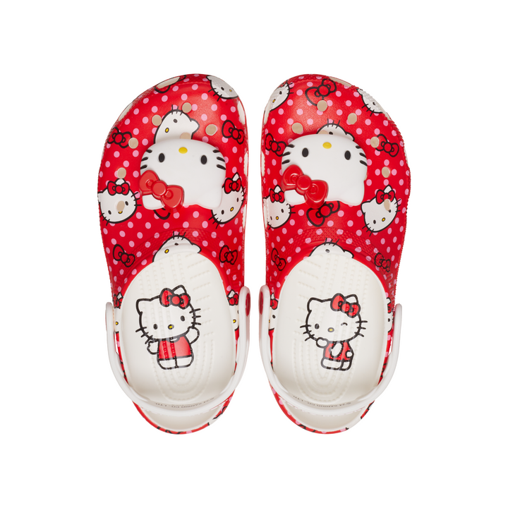 รองเท้าลำลองผู้ใหญ่ HELLO KITTY RED CLASSIC CLOG