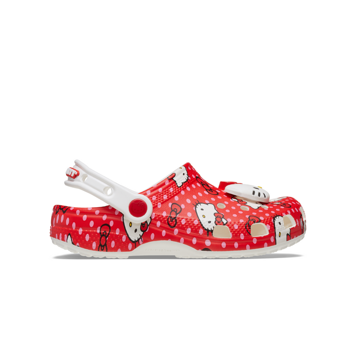 รองเท้าลำลองเด็ก KIDS HELLO KITTY RED CLASSIC CLOG