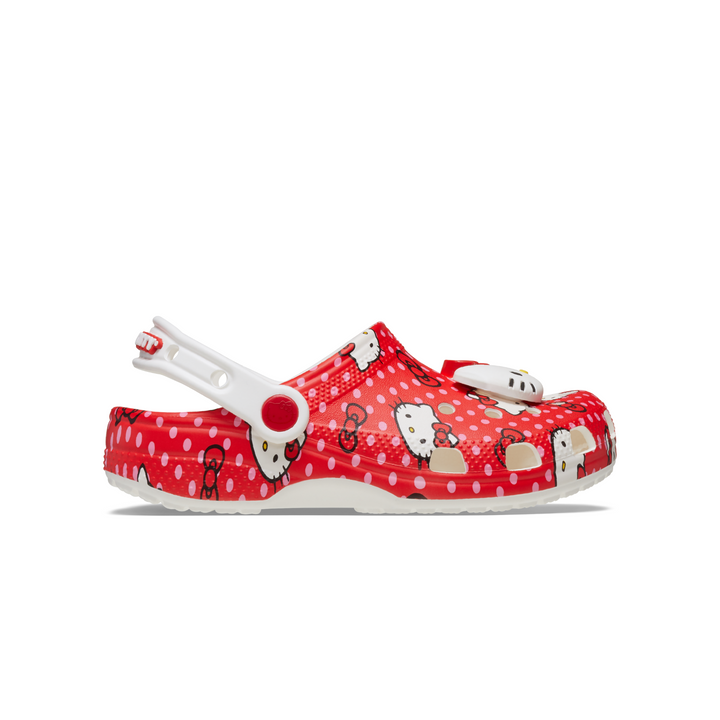 รองเท้าลำลองเด็ก TODDLER HELLO KITTY RED CLASSIC CLOG