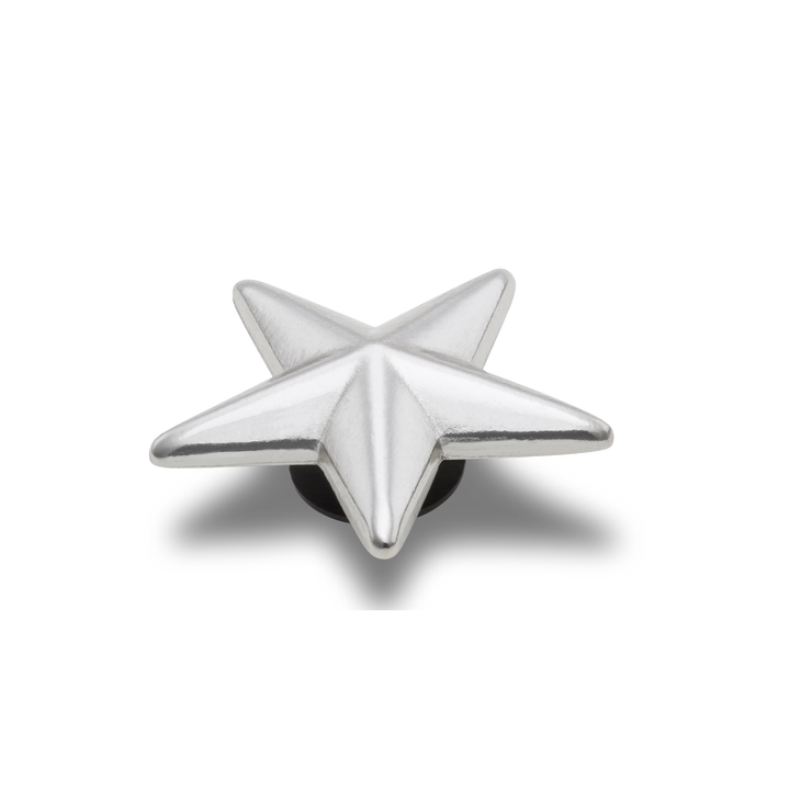 JIBBITZ™ SILVER STAR BADGE