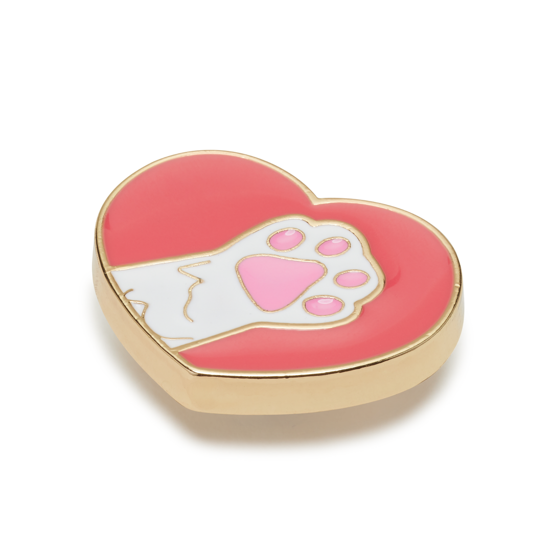 ตัวติดรองเท้า JIBBITZ™ HEART CAT TOE BEAN