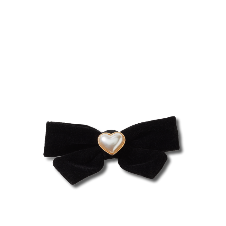 JIBBITZ™ VELVET AND PEARL BOW