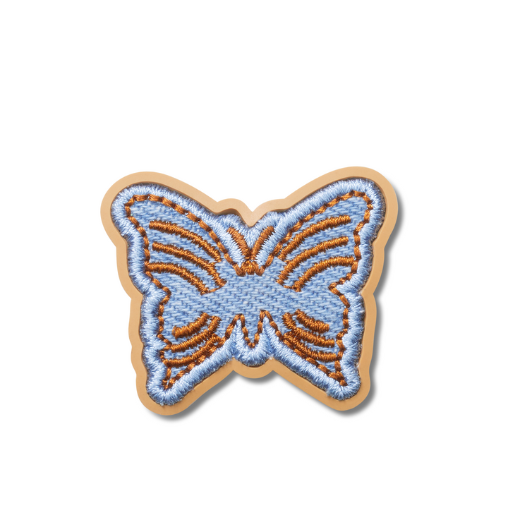 ตัวติดรองเท้า JIBBITZ™DENIM BUTTERFLY