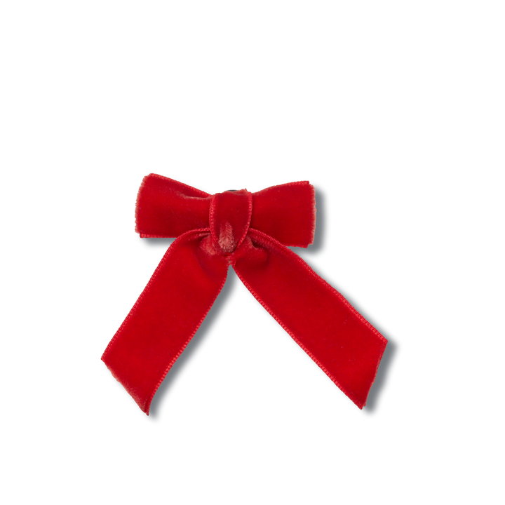 JIBBITZ™ RED VELVET BOW