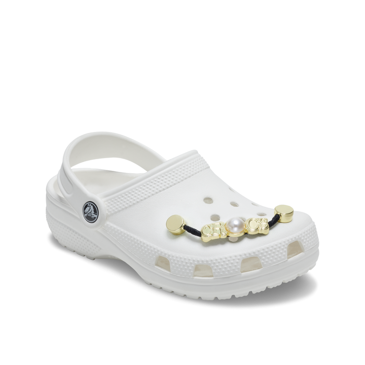 JIBBITZ™ CROCS GOLD AND PEARL CHAIN