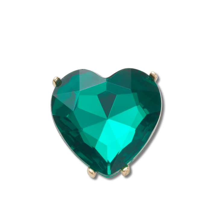 JIBBITZ™ EMERALD HEART GEM