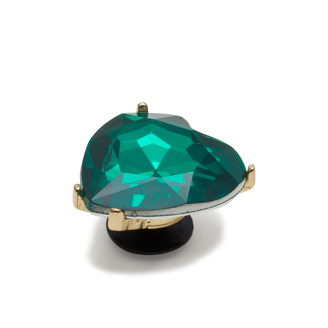 JIBBITZ™ EMERALD HEART GEM