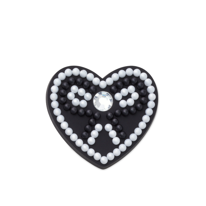 JIBBITZ™ BEADED HEART AND BOW