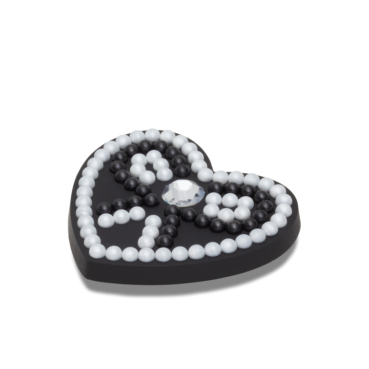 JIBBITZ™ BEADED HEART AND BOW