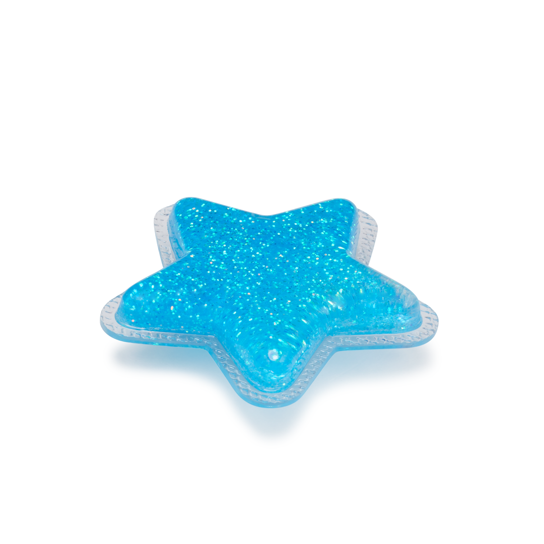 ตัวติดรองเท้า JIBBITZ™ BLUE SQUISH STAR